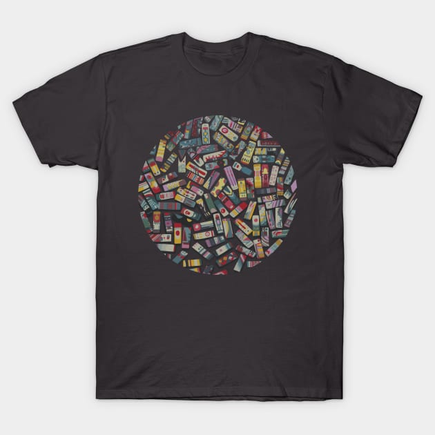 Bricky Circle T-Shirt by pepperbook